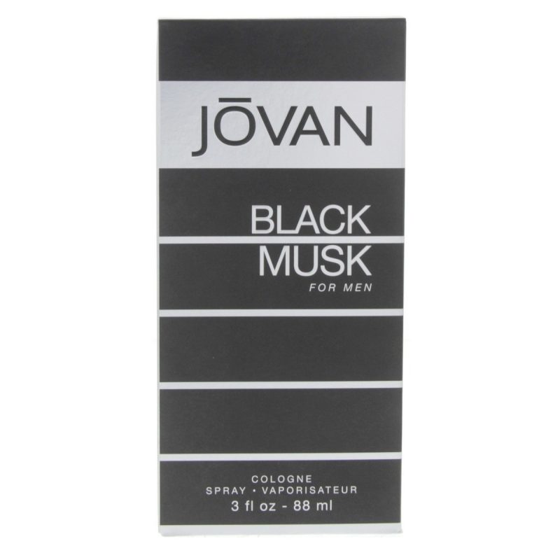 Jovan Black Musk Cologne Spray fo Men 88ml - Image 2