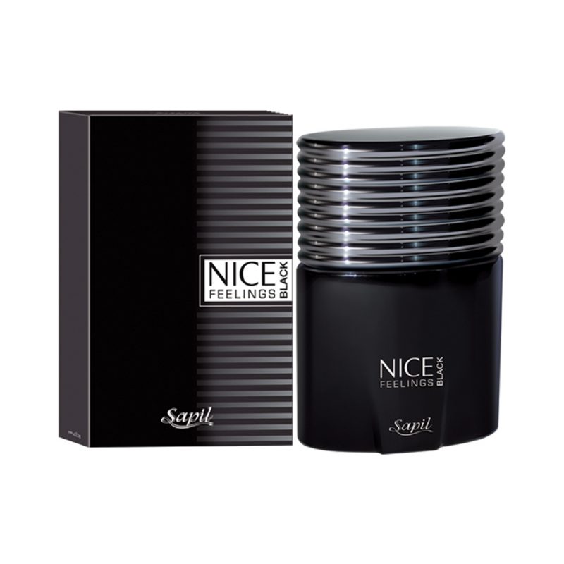 Sapil Nice Feelings Black EDT For Men 75ml - Image 2