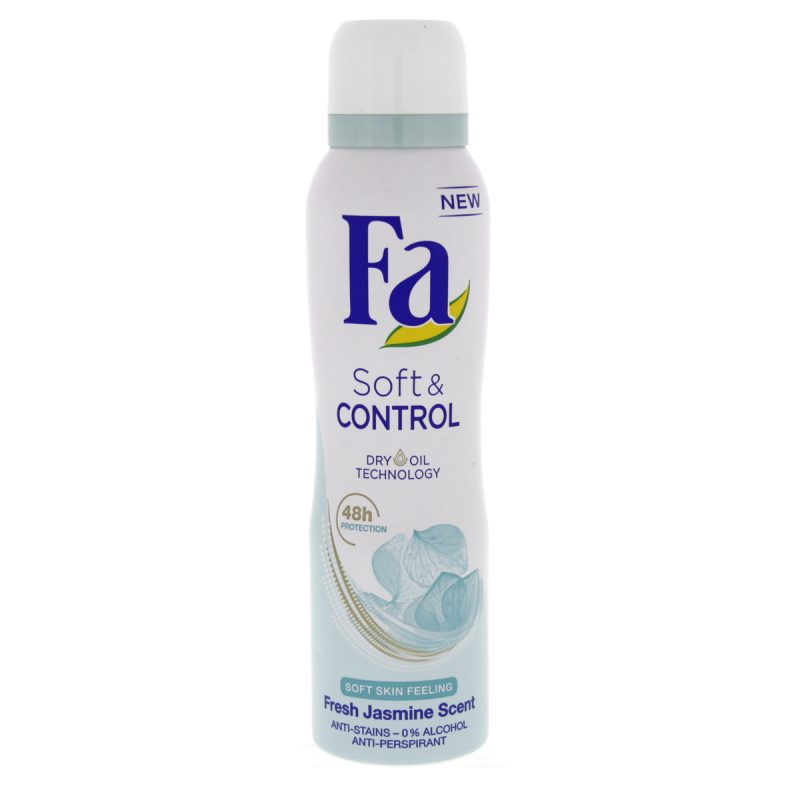 Fa Soft & Control Fresh Jasmine Scent Deodarant For Women 150ml