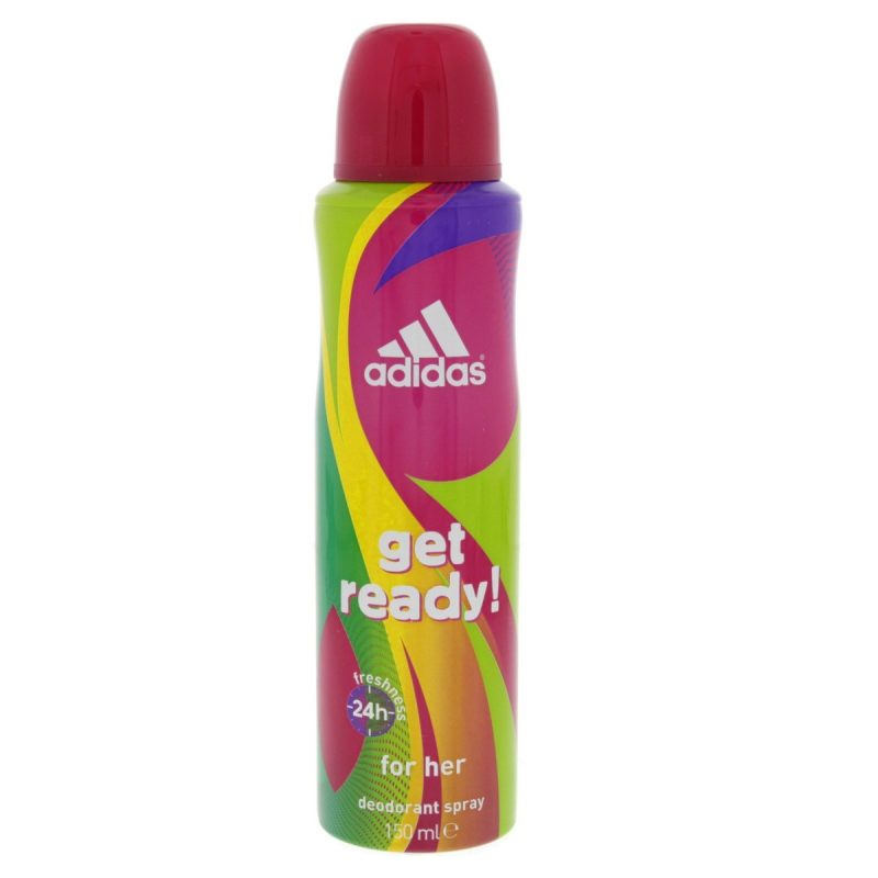 Adidas Get Ready Deodorant Spray For Women 150ml